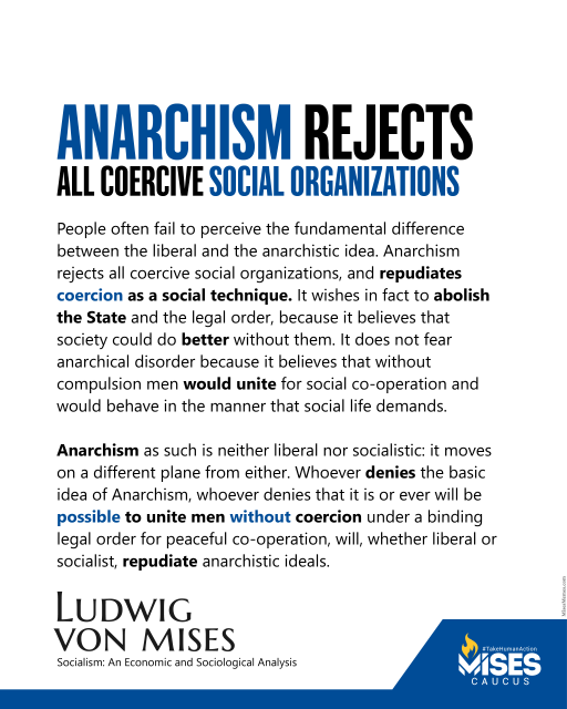 F1423: Ludwig von Mises – Anarchism