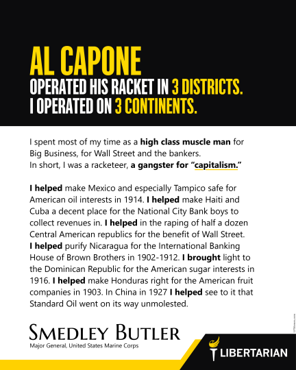 LF1426 – Smedley Butler – I Operated on 3 Continents