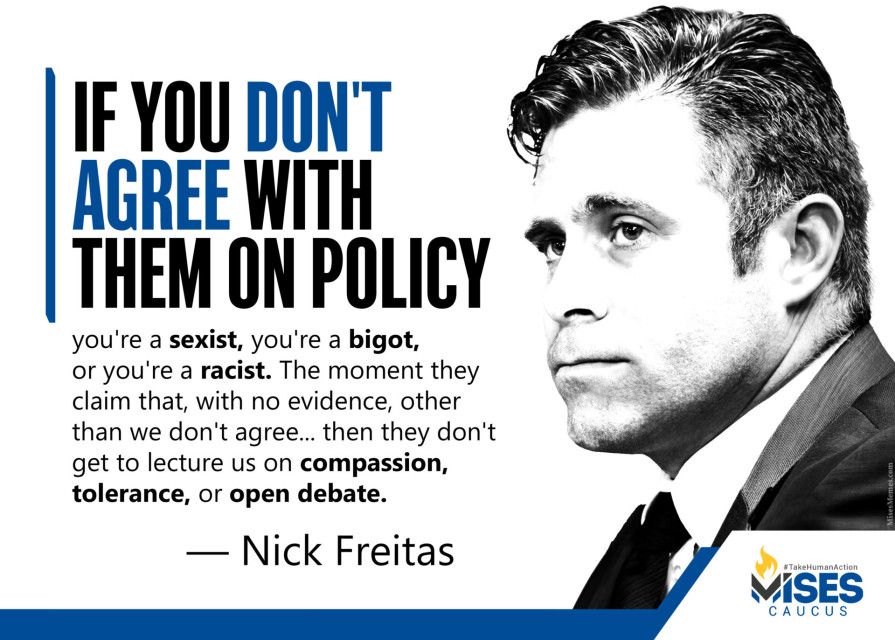 F1437: Nick Freitas - If You Don't Agree with Them