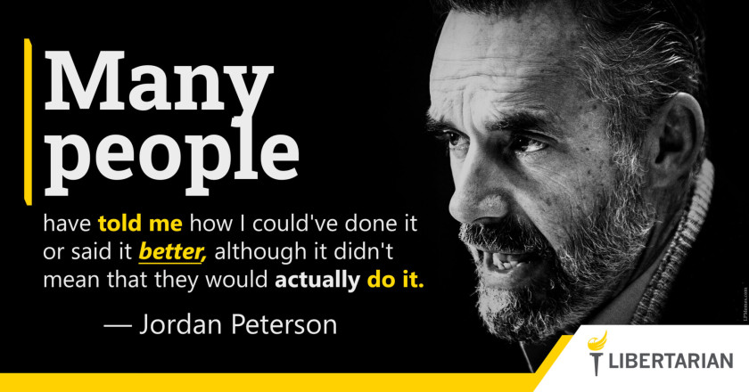 LW1121: Jordan Peterson – Actually Do It