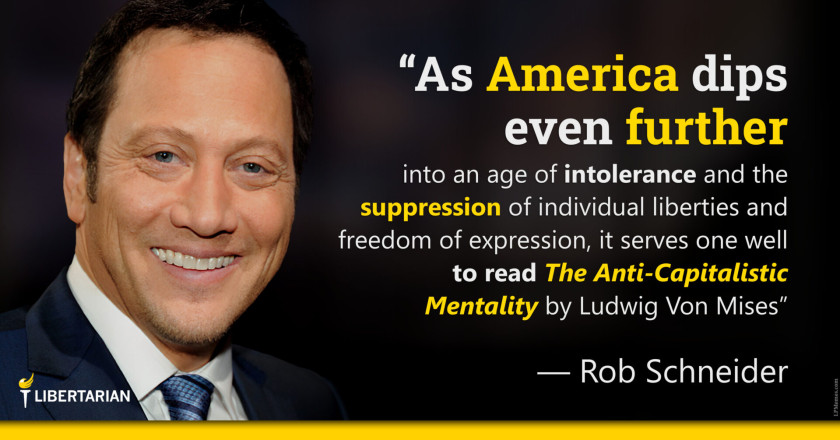 LW1225: Rob Schneider – The Anti-Capitalistic Mentality