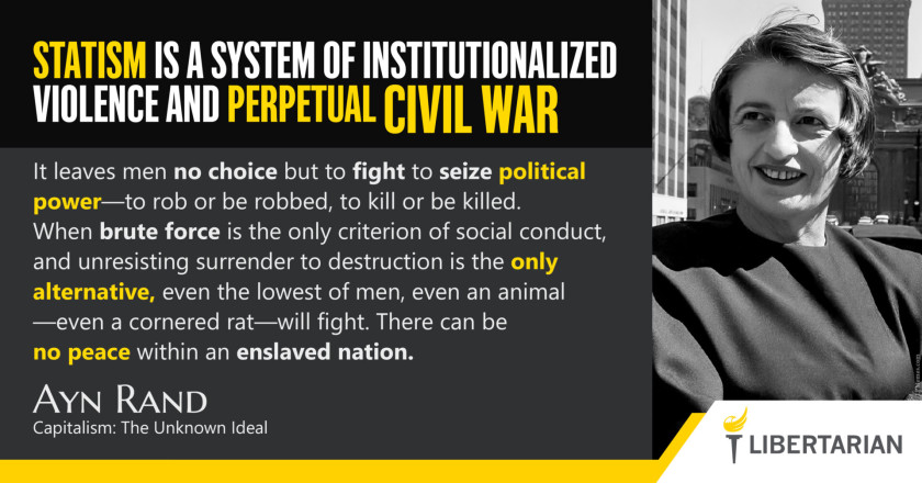 LW1404: Ayn Rand – Statism is Perpetual Violence