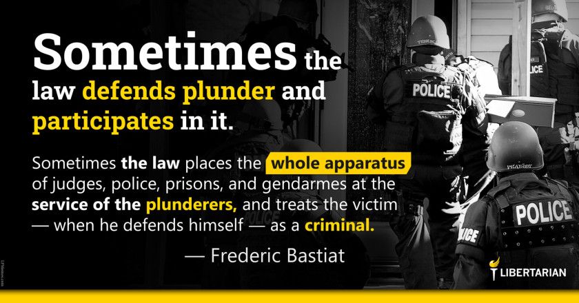 LW1413: Frederic Bastiat - The Law Defends Plunder