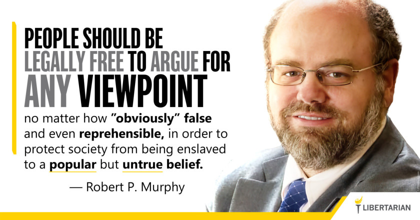 LW1450: Bob Murphy – Free to Argue for Any Viewpoint