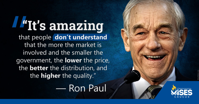 W1037: Ron Paul - Free Market is Better