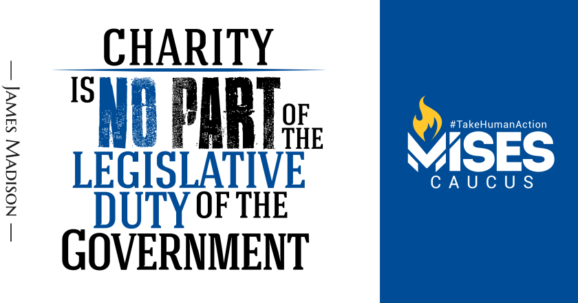 W1335: James Madison – Charity is No Part of Government