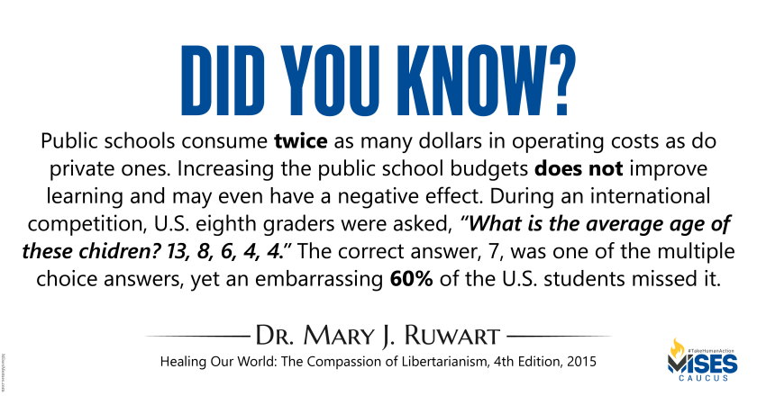 W1361: Mary Ruwart – Public Schools are Wasteful